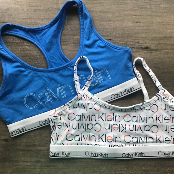 calvin klein sports bra girls